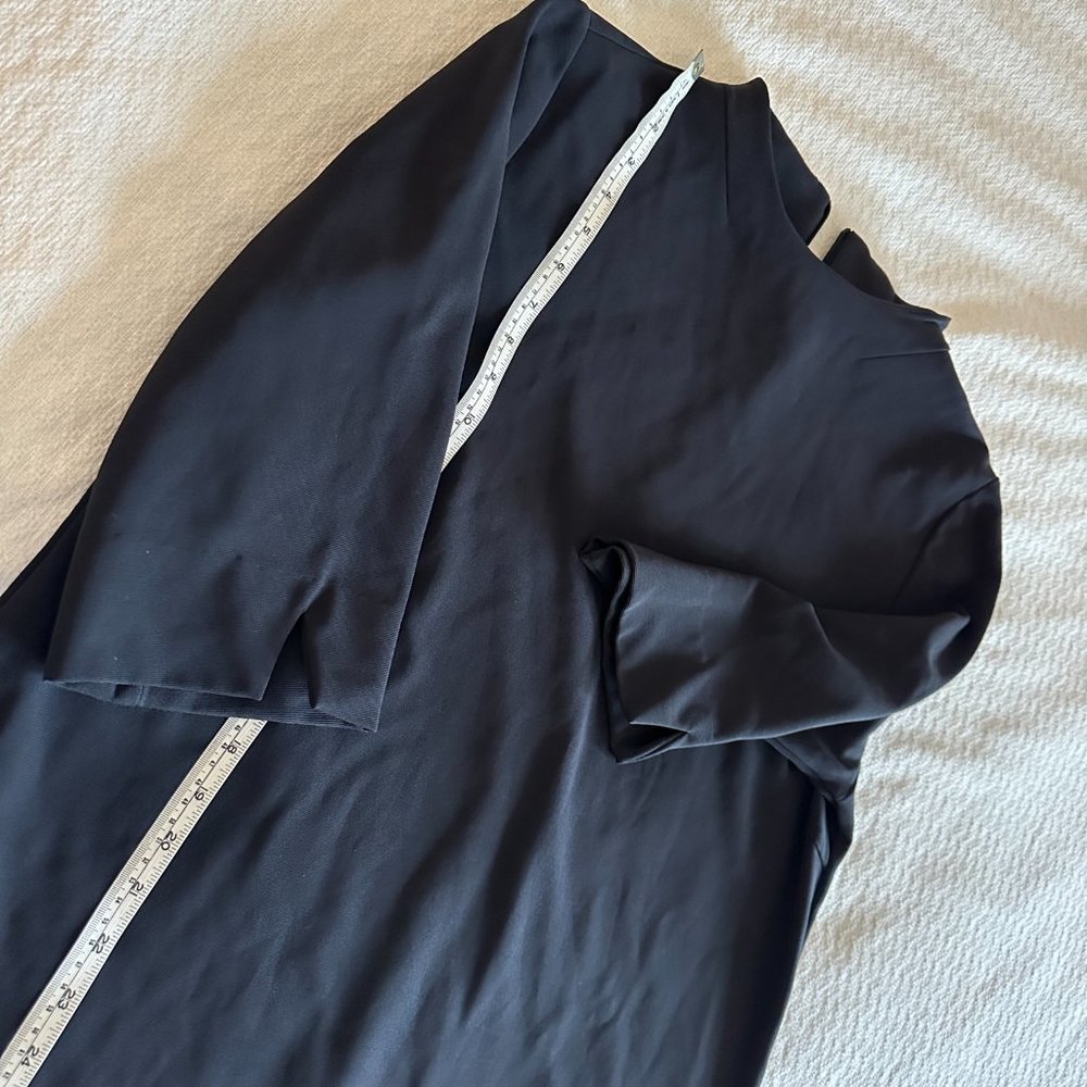 TravelSmith LBD ¾ sleeve black Dress - Picture 8 of 9